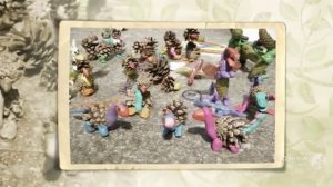 Поделки из шишек для детей ☂ Поделки из шишек своими руками