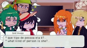 •|After Straw hats React to Mitsuri Kanroji as The New crew|• // one Piece// Gacha club ??/??