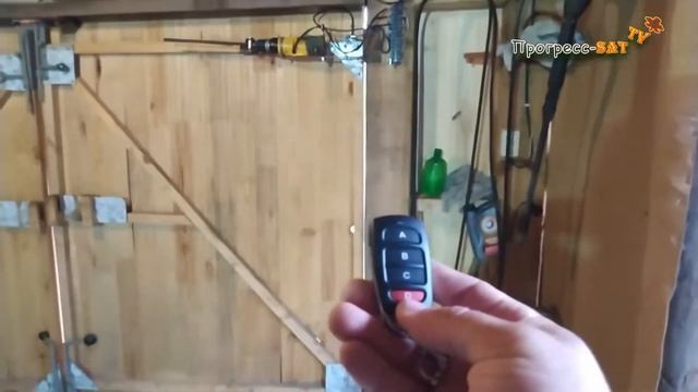 Привод распашных ворот, своими руками, из двух старых шуруповёртов. смотреть онлайн