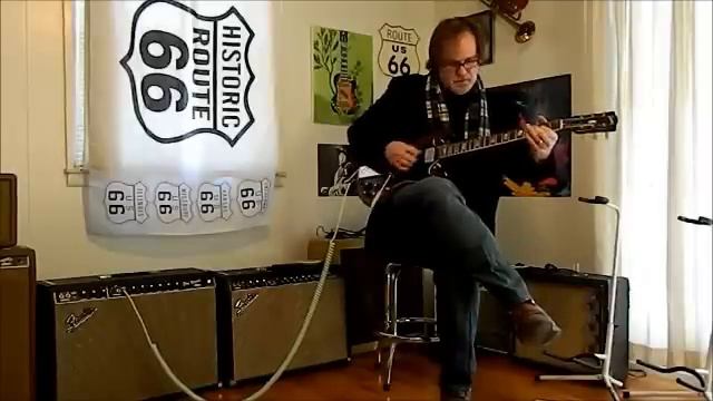 1966 Fender Blackface Pro Reverb Amp смотреть онлайн