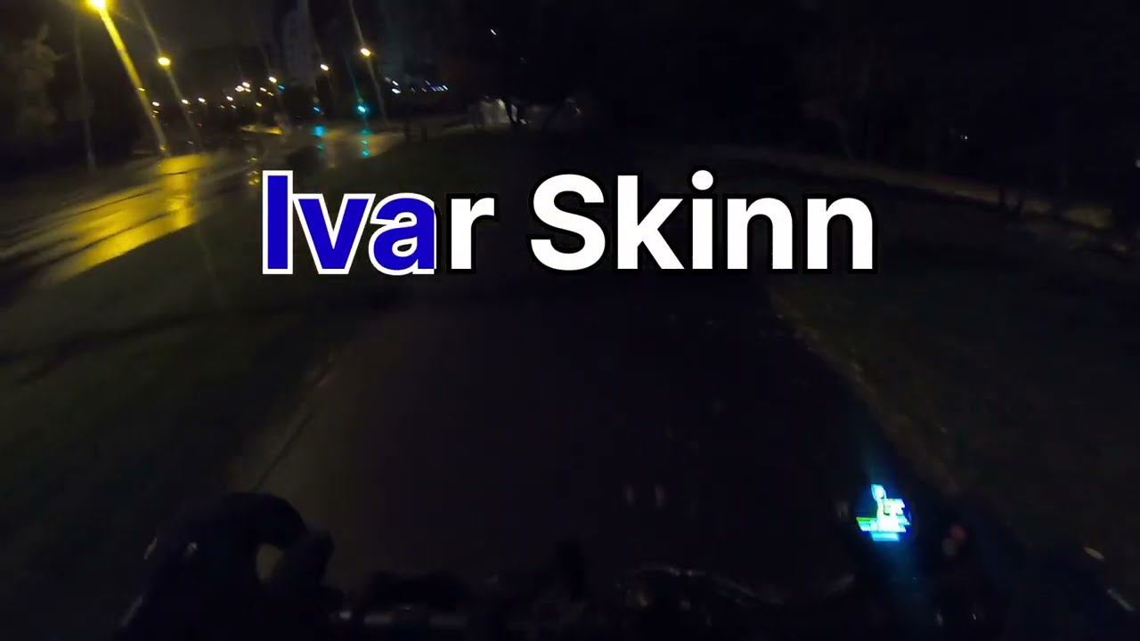 Ночная поездка на #syccybagepard  по #паркугорького https://www.youtube.com/@IvarSkinn