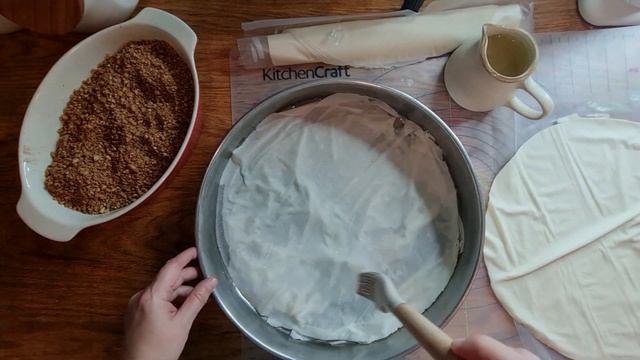 Баклава с орехи - баклава по рецепта на приятелка туркиня! смотреть онлайн