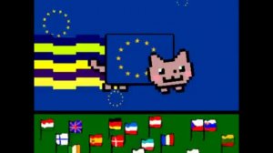 Le Nyan cat Européen