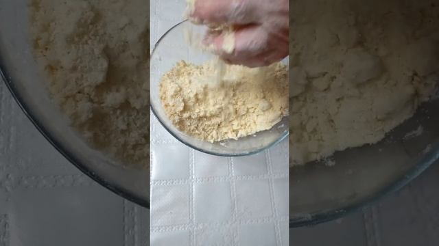 Вкусный пирог с крошкой БЕЗ ЯЙИЦ!