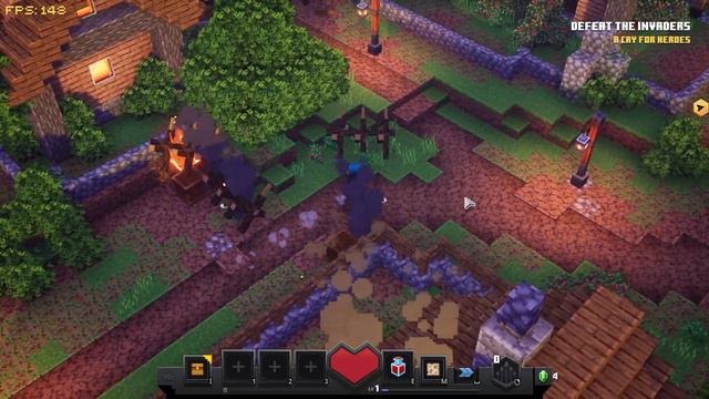 Minecraft Dungeons first look on PC смотреть онлайн