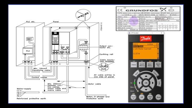 Basic Danfoss VFD Configuration & Parameter Setup смотреть онлайн