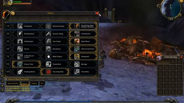 World Of Warcraft - Таланты охотника