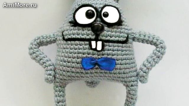 Амигуруми: схема Заяц Бо. Игрушки вязаные крючком - Free Crochet Patterns.