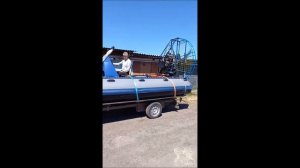 Аэролодка на базе мотора HONDA L15A