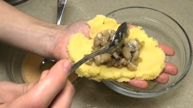ЗРАЗЫ рецепт с грибами ЛЕГКИЕ, БЕЗ МУКИ