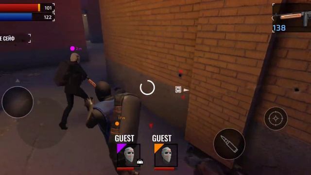 Pay Day 2 на телефон! - Продолжение ограблений- Часть 2 - Шутер Armed Heist смотреть онлайн