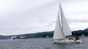 Поворот оверштаг. Учебное видео.