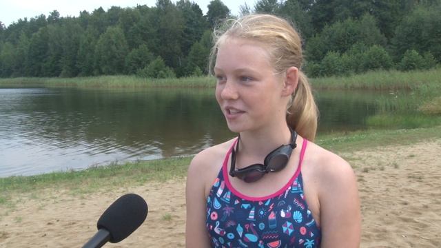 Соревнования по акватлону на Золотых песках вблизи деревни Коротково смотреть онлайн