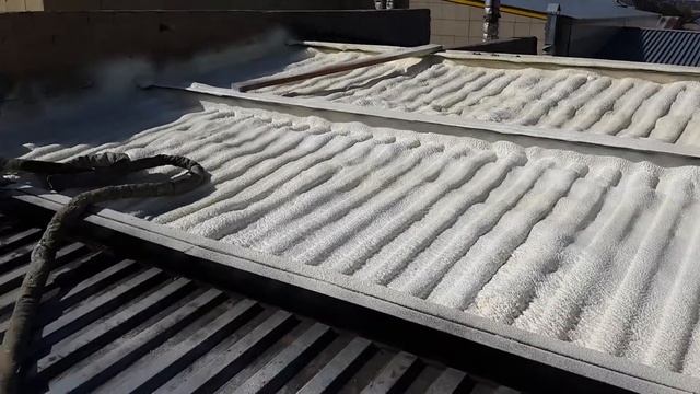 Утепление кровли из проф-листа на СТО ППУ 5 см смотреть онлайн