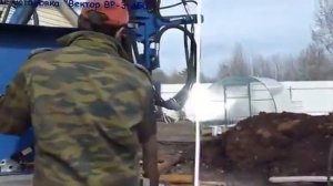 Буровая установка Вектор ВР3 450 в работе