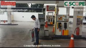 Using C.Scope MXL2 to Detect Underground Pipe at Shell Petrol Station, Malaysia