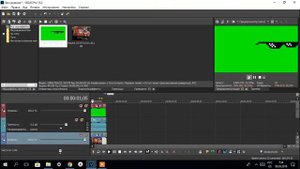 Как заменить Зелёный фон в Sony Vegas Pro?