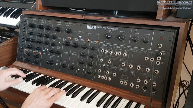 KORG PS-3100 - Synth Demo смотреть онлайн