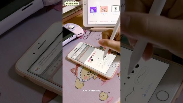 ✍? how to connect stylus pen on iphone ? - digital notetaking & digital planning ⛅️ | kawaii mee смотреть онлайн