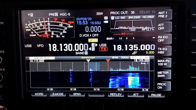 VP8PJ on 17m SSB смотреть онлайн