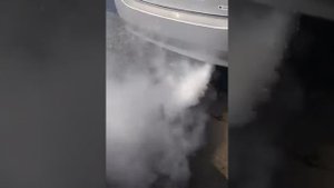 Дымим после раскоксовки