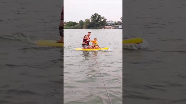 Дети на САП доске. Прокат сапов. г. Волгодонск. смотреть онлайн