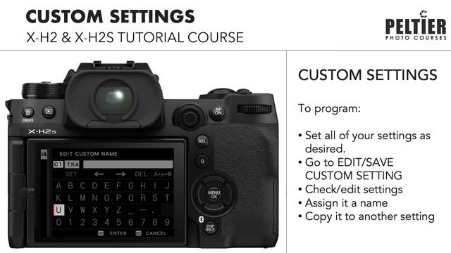 Fujifilm X-H2/X-H2S Tutorial: Custom Settings & Controls смотреть онлайн