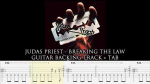 JUDAS PRIEST - Breaking the law [GUITARLESS BACKING TRACK + TAB]
