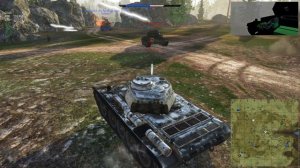 War Thunder - атака вражеского респа на карте Карелия