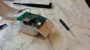 установка антенны на вай-фай репитер wr01 / Installing antenna on wr01 wi-fi- repeater