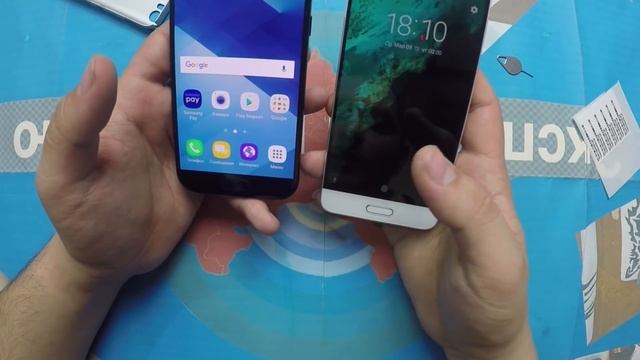 Распаковка Samsung Galaxy A5 2017 смотреть онлайн