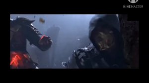 mortal kombat scorpion vs raiden music fitgh