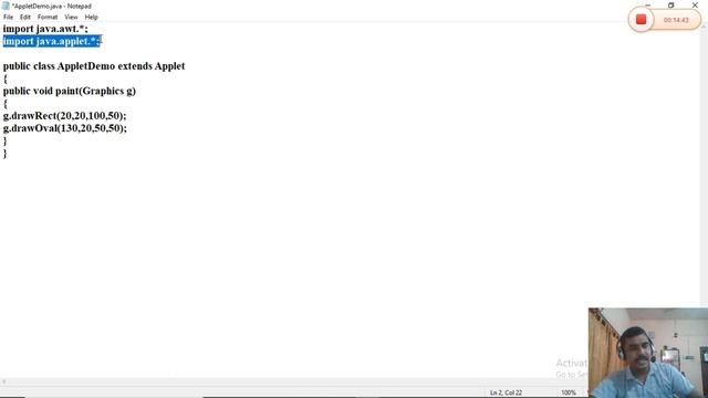 Graphical methods supported by Applets смотреть онлайн