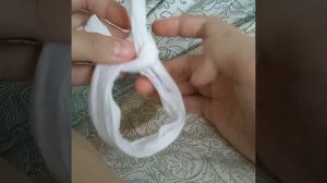 Как делать узелок на браслете?