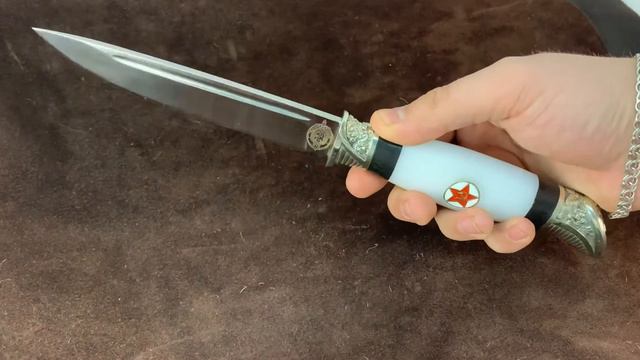 Нож «Финка НКВД» без гарды от Кузницы "Русский Молот"