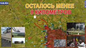 Битва за Волчанск | ВС РФ Вот-Вот Перережут Основную Трассу Снабжения. 15 июня 2024