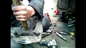 Замена подшипника ступицы hyundai getz 1