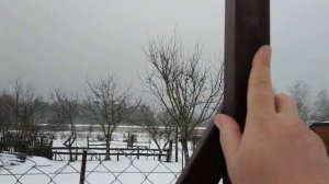 Одноплоскостная шпалера. Укрывной материал дорнит.