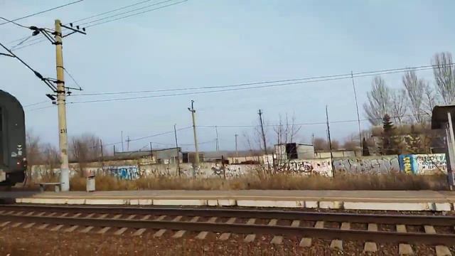 ТЭП70БС с вагоном-лабораторией смотреть онлайн