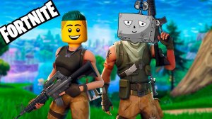 Первая игра в Fortnite!!!