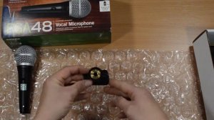 Купил микрофон Shure | Распаковка Микрофон Shure PGA48 XLR SH 2262