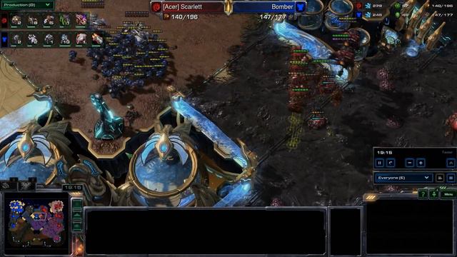 HD Starcraft 2 Bomber v Scarlet TvZ g3 смотреть онлайн