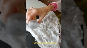 Заснеженная гора: поделка с детьми