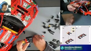 LEGO Technic Ferrari 488 GTE - Build Part 6