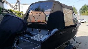 Тент на лодку Волжанка 46