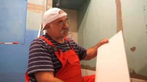 Плиточный клей Литокол К77 + праймер С-м и технология поклейки плитки на ГКЛ