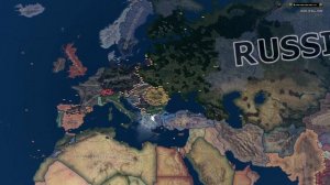 Der Bruderkrieg, What If Austria won the Austro-Prussian War? - Hoi4 Timelapse