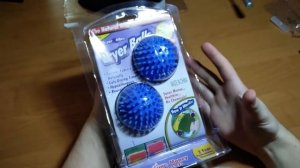 Посылка из Китая. Шарики для смягчения белья (Dryer Balls)