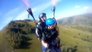 Полет на параплане в тандеме Горный Алтай (Солоновка)