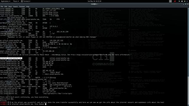 Kali linux - Information Gathering - DNS Analysis -fierce смотреть онлайн